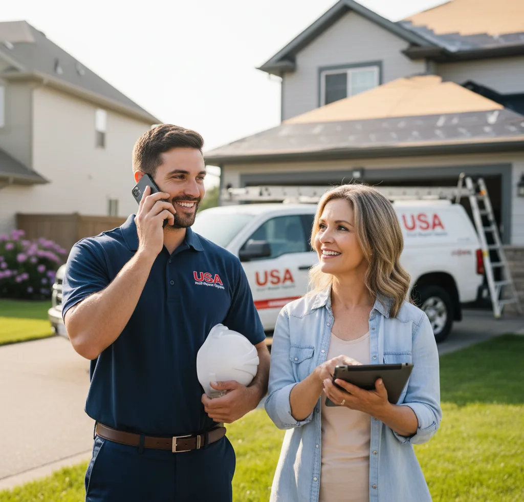 USA Roof Repair Experts customer support in Wickenburg